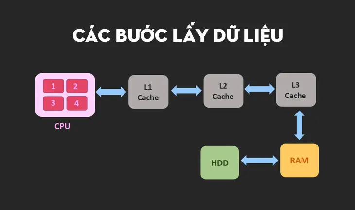 Đặc điểm của Cache L3 Đặc điểm của Cache L3
