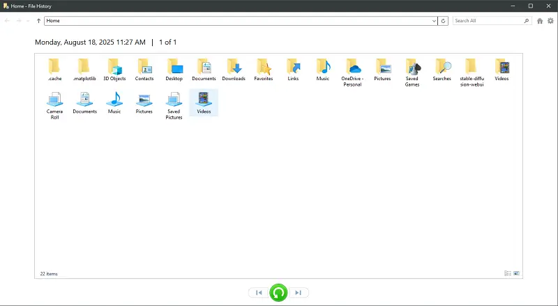 máy tính sẽ cho phép bạn tìm và khôi phục lại đúng file hoặc thư mục bạn cần máy tính sẽ cho phép bạn tìm và khôi phục lại đúng file hoặc thư mục bạn cần