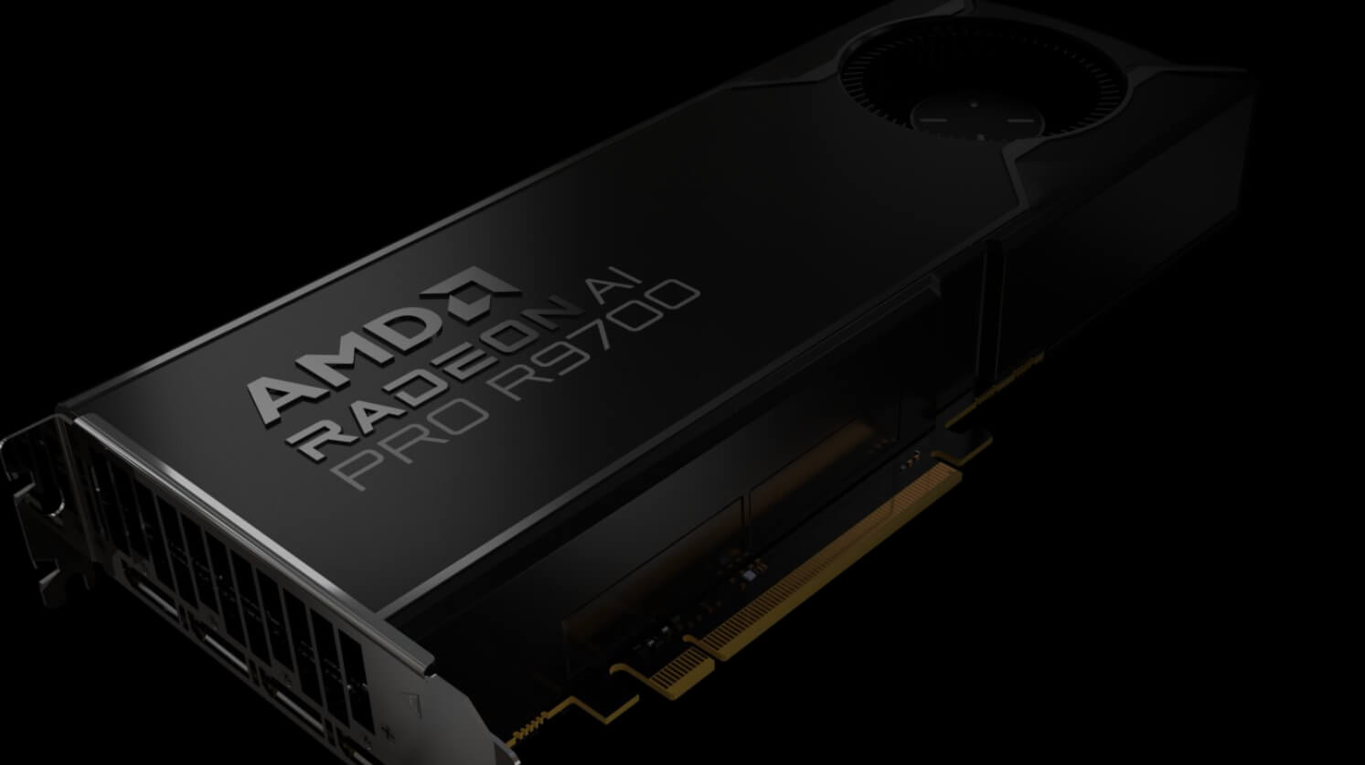 Thiết kế VGA AMD Radeon AI PRO