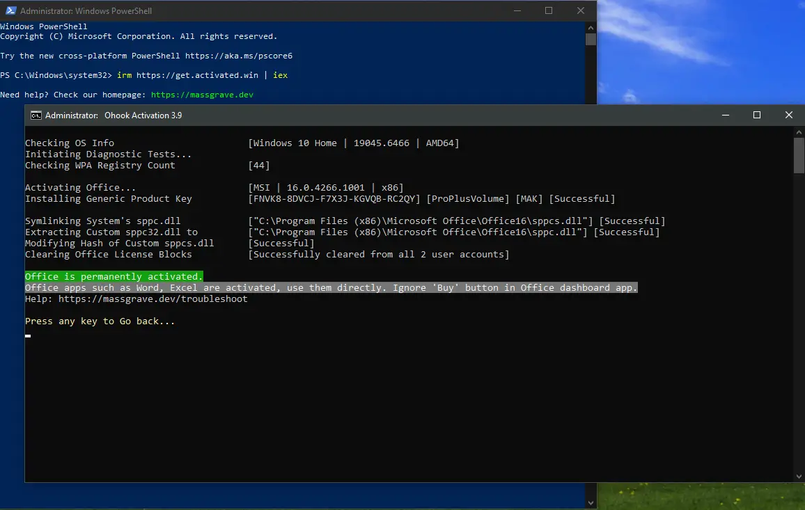 Kích hoạt Office bằng cmd Kích hoạt Office bằng cmd