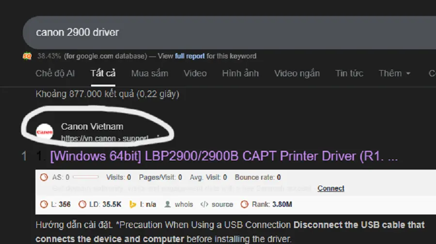 Trang chủ Canon Việt Nam Tìm tải driver máy in Canon 2900 chính hãng