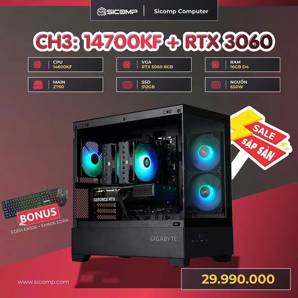 PC GAMING 14700KF - RTX 3060