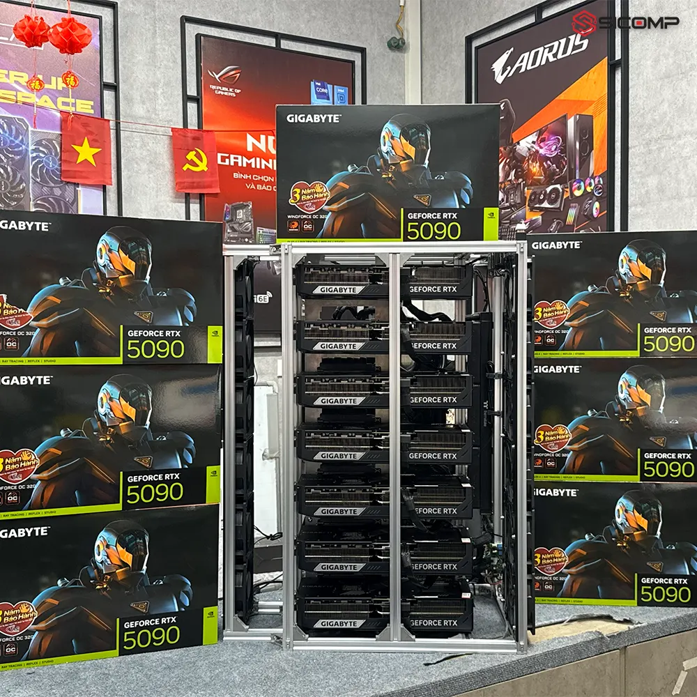 PCAI SICOMP 7965WX - 7x RTX 5090