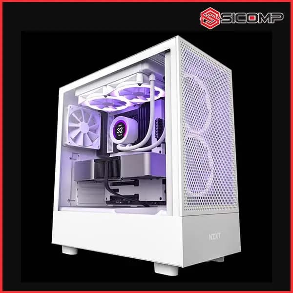 VỎ CASE NZXT NZXT H5 FLOW WHITE