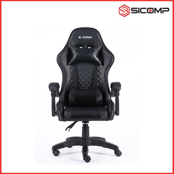 GHẾ EDRA - YUMMY EGC232 ( MÀU ĐEN)