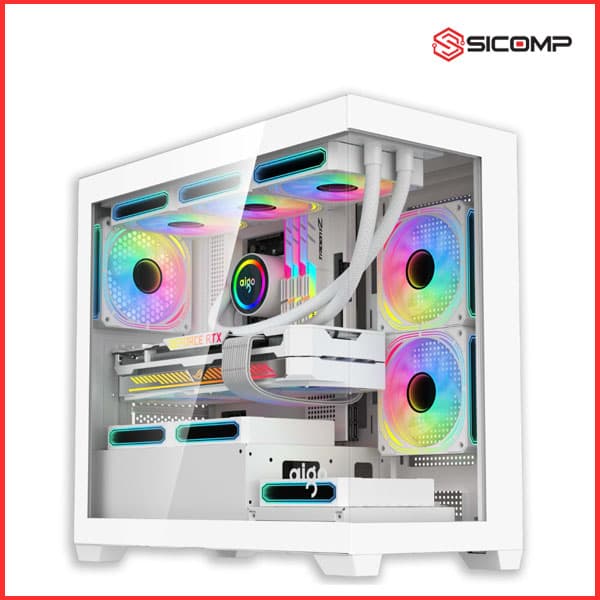 VỎ CASE AIGO C218M WHITE