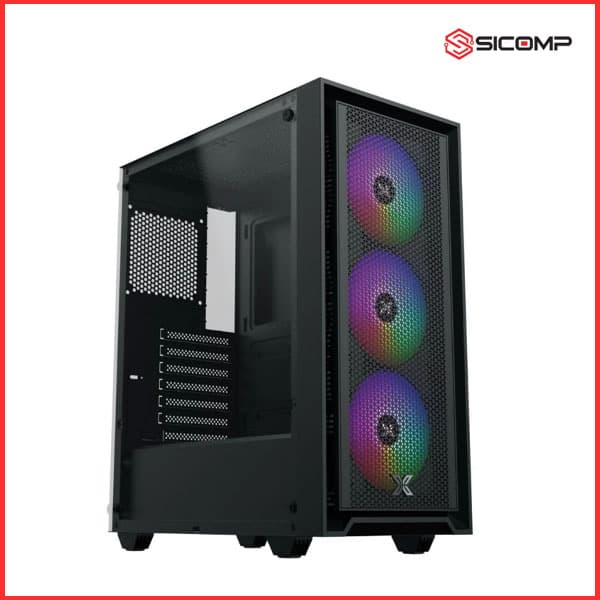VỎ CASE XIGMATEK SKY II 3F - ĐEN