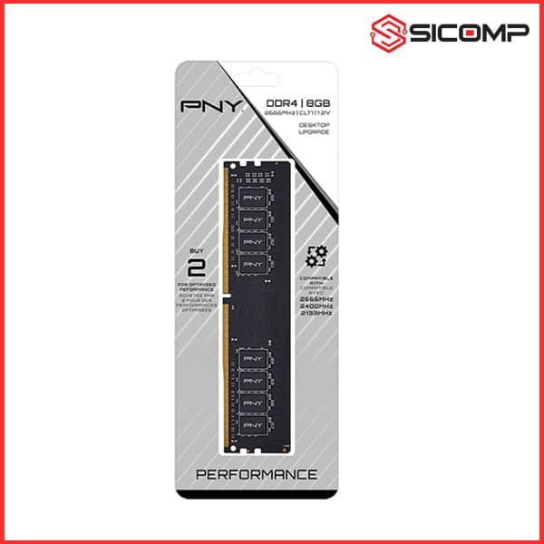 RAM DESKTOP PNY 8GB DDR4 BUS 3200MHZ
