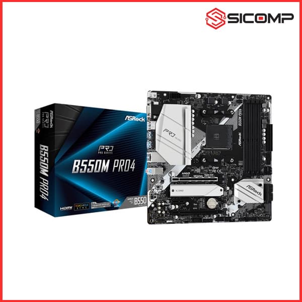 MAINBOARD ASROCK B550M PRO 4
