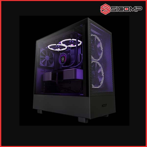VỎ CASE NZXT H5 FLOW BLACK
