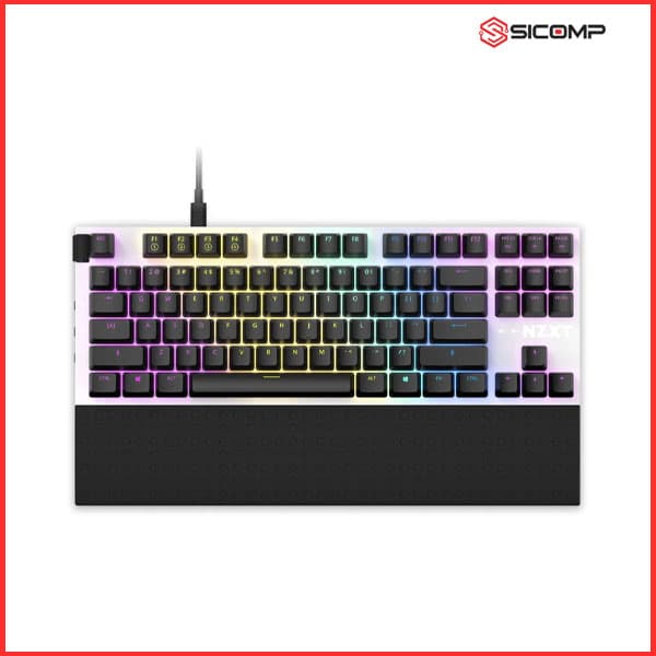 BÀN PHÍM CƠ NZXT FUNCTION (USB, WHITE)