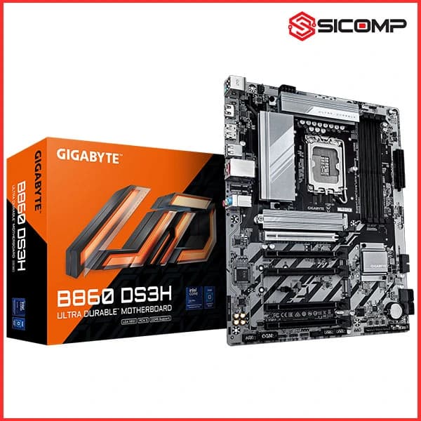 MAINBOARD GIGABYTE B860 DS3H (INTEL)