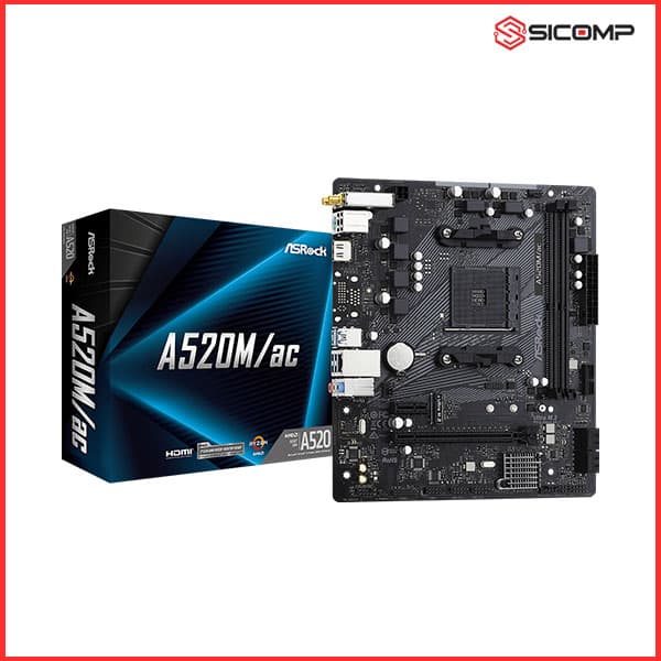MAINBOARD ASROCK A520M/AC WIFI