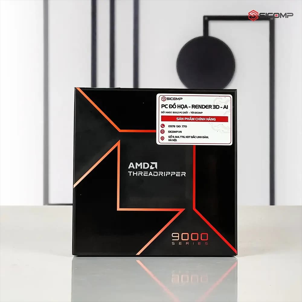 CPU AMD RYZEN THREADRIPPER 9960X (4.2GHZ UP TO 5.4GHZ | 24 CORES 48 THREADS | TDP 350W | SOCKET STR5)