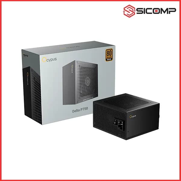 NGUỒN OCYPUS DELTA P750 80 PLUS BRONZE NON MODULAR