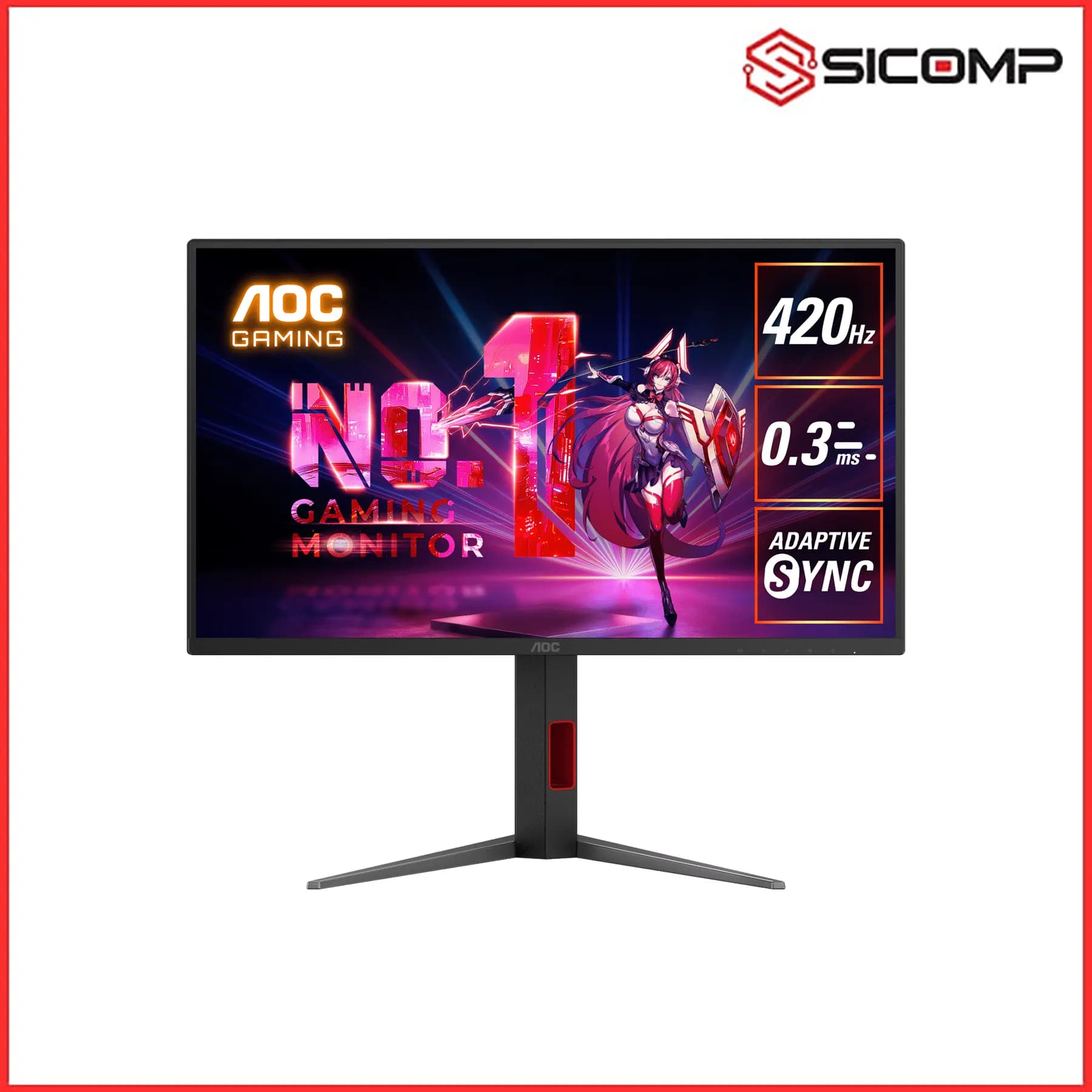 MÀN HÌNH AOC 25G4K (25 INCH / FAST IPS / FHD / 420HZ / 0.3MS)