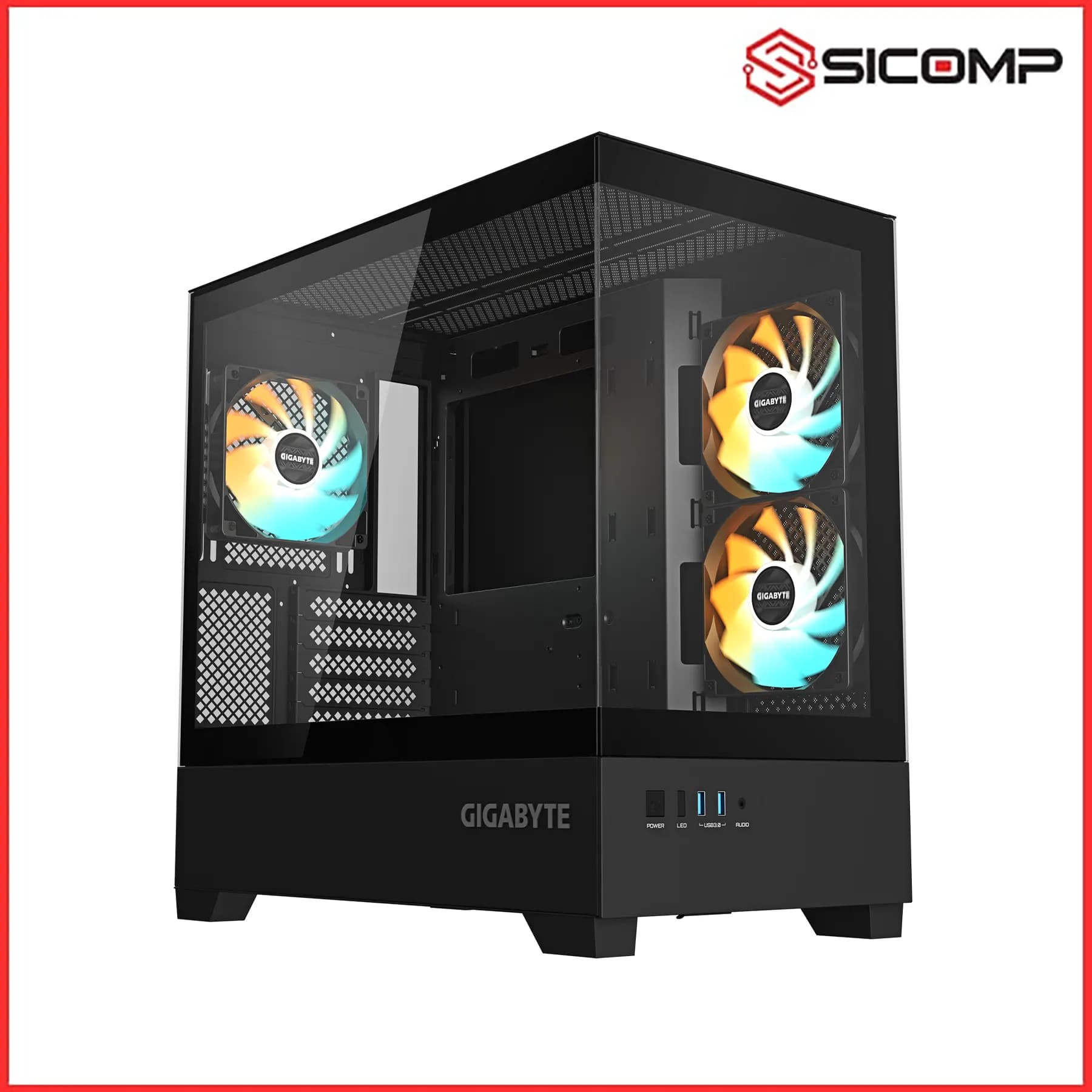 VỎ CASE GIGABYTE C201 PANORAMIC
