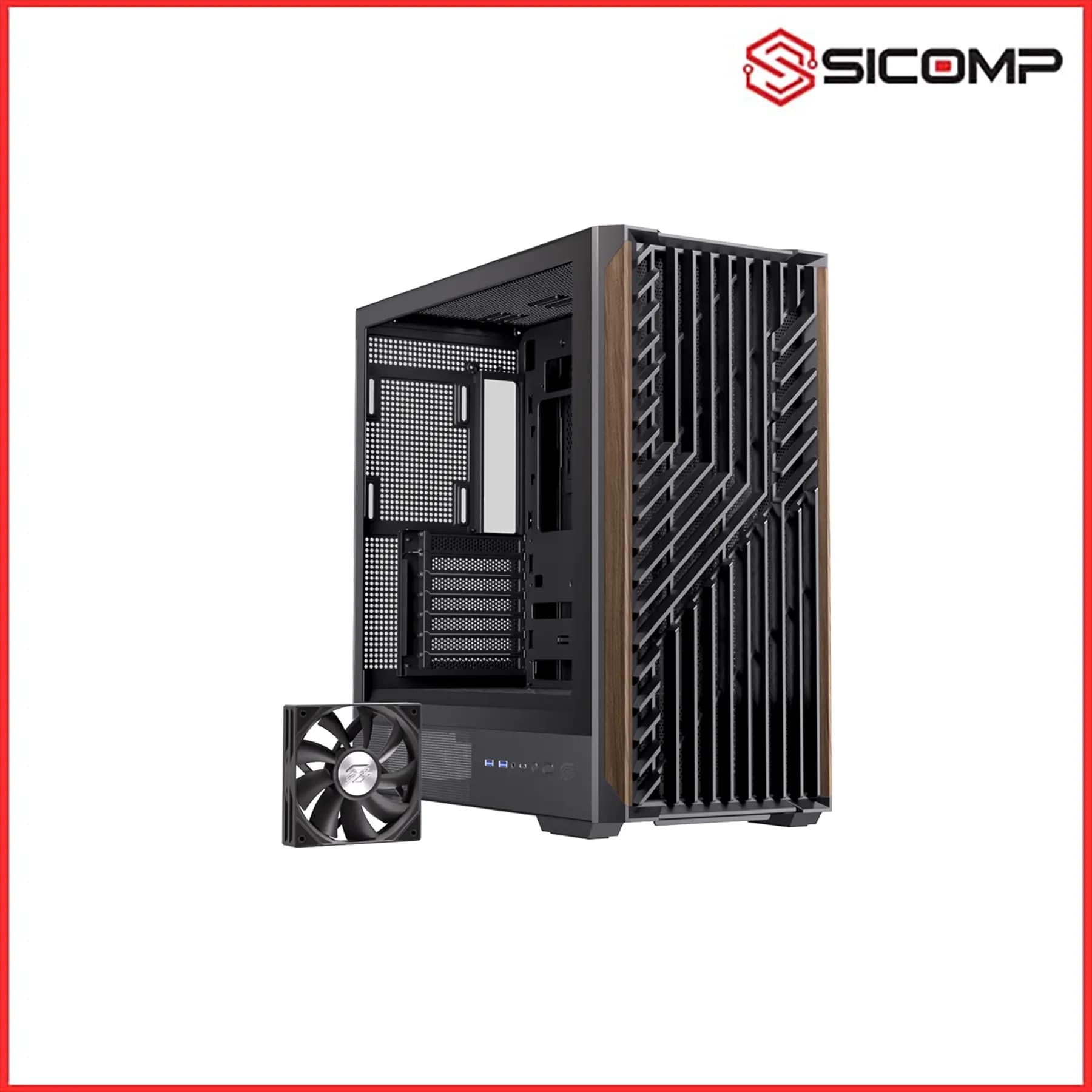 VỎ CASE EINAREX P800 CORE BLACK