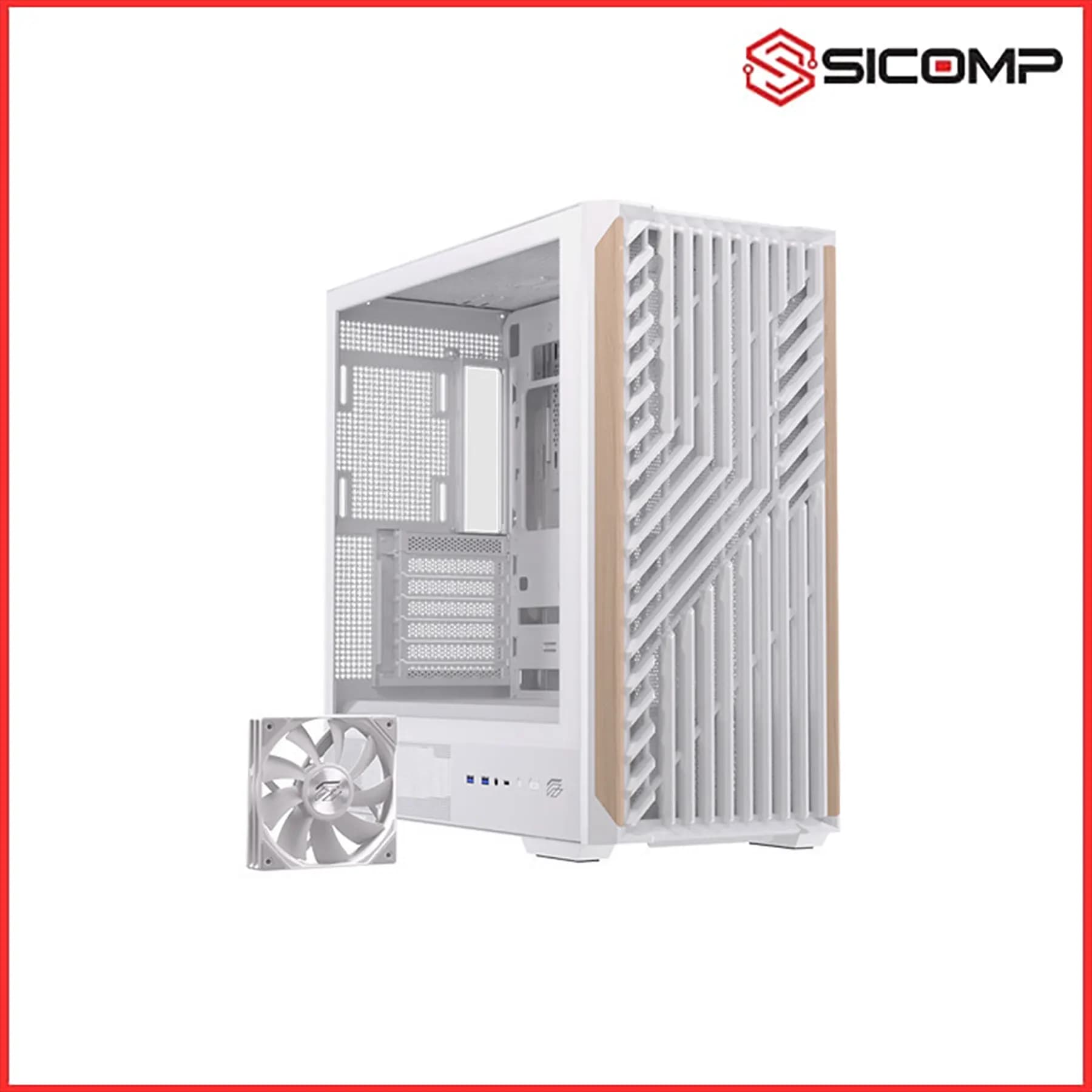 VỎ CASE EINAREX P800 CORE WHITE