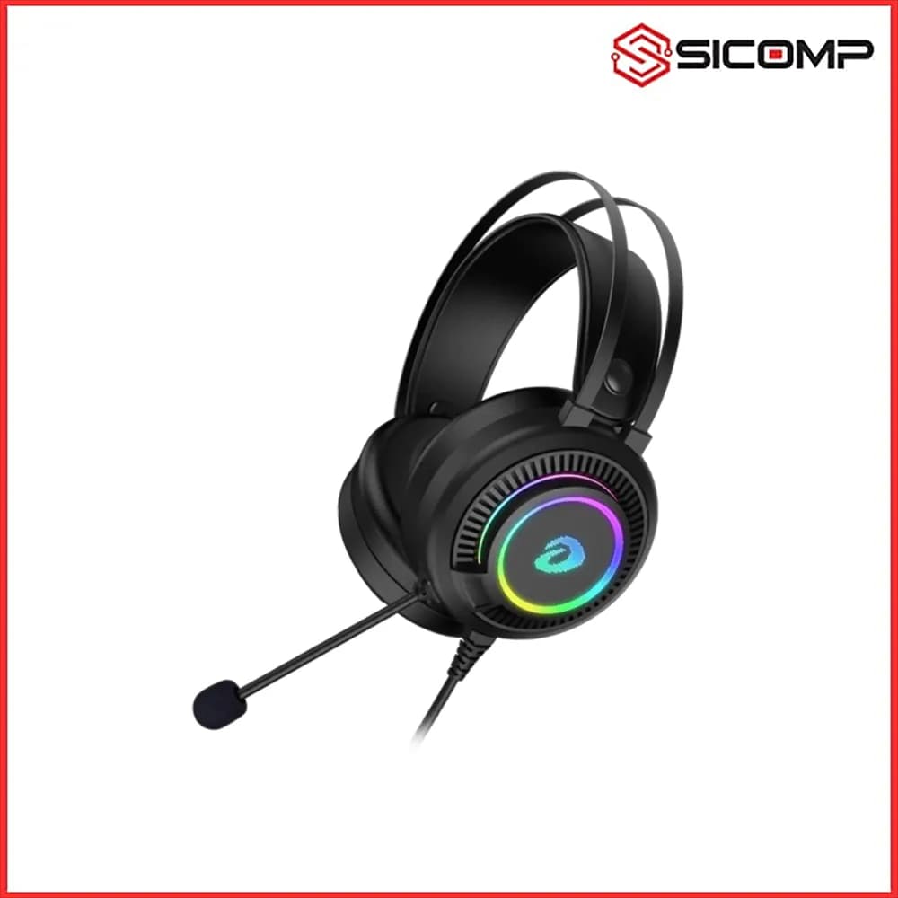 TAI NGHE DAREU EH416 7.1 RGB (KẾT NỐI USB, GIẢ LẬP 7.1, LED NHIỀU MÀU)