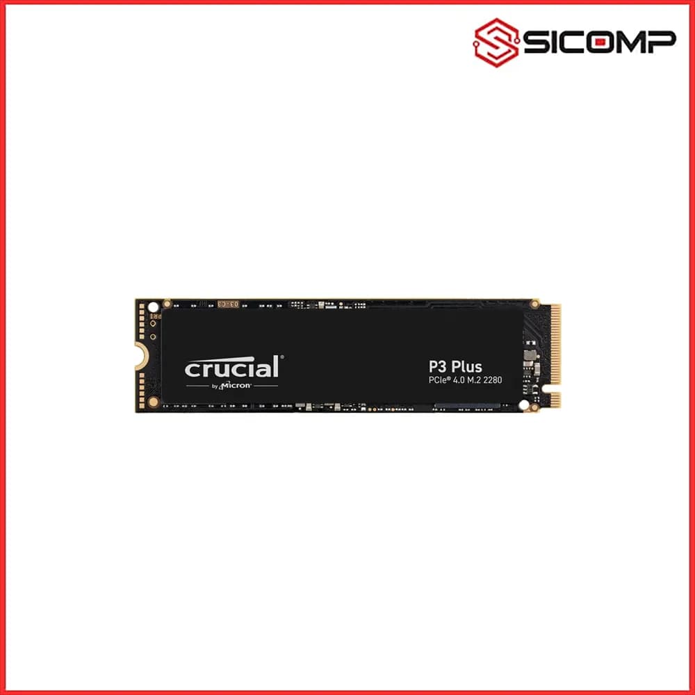 Ổ CỨNG SSD CRUCIAL P3 PLUS 1TB NVME PCIE GEN 4x4 M.2 2280 – CT1000P3PSSD8