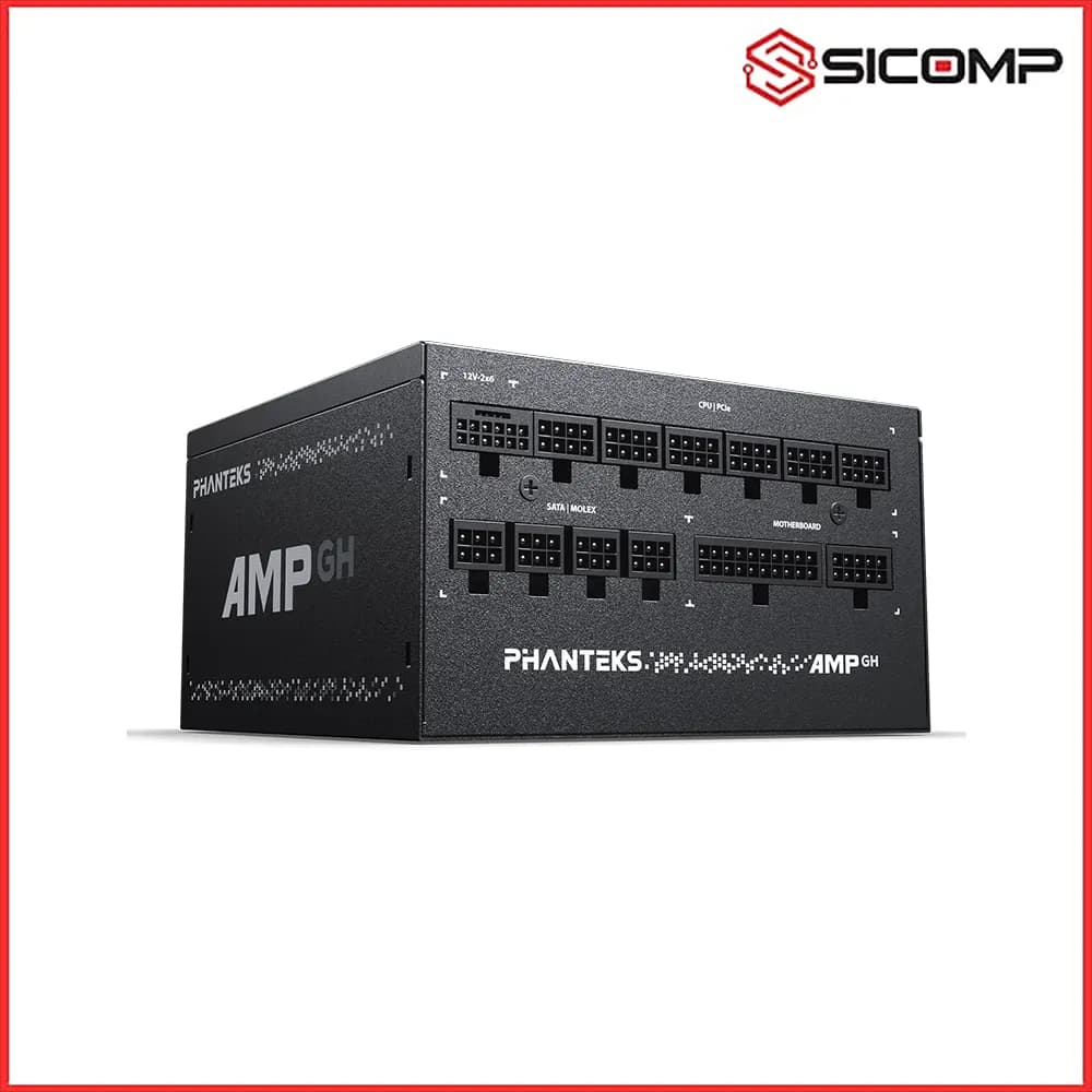 NGUỒN PHANTEKS AMP GH 1000W BLACK (5.1 / ATX 3.1 / FULL MODULAR / 80 PLUS PLATINUM)