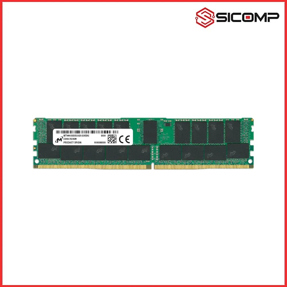 RAM SERVER ECC MICRON 32GB DDR4 3200 MHZ RDIMM (MTA36ASF4G72PZ-3G2R1VI)