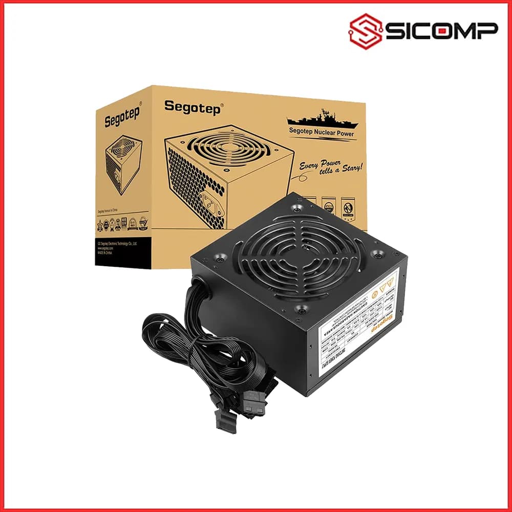 NGUỒN SEGOTEP Q-POWER 350 - 250W MÀU ĐEN