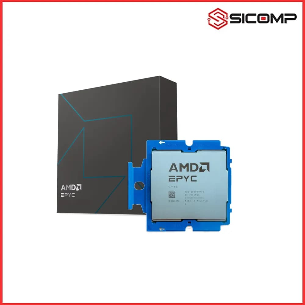 CPU AMD EPYC 9965 ( 2.25 GHZ UP TO 3.7 GHZ, 192 NHÂN 384 LUỒNG, SP5 )