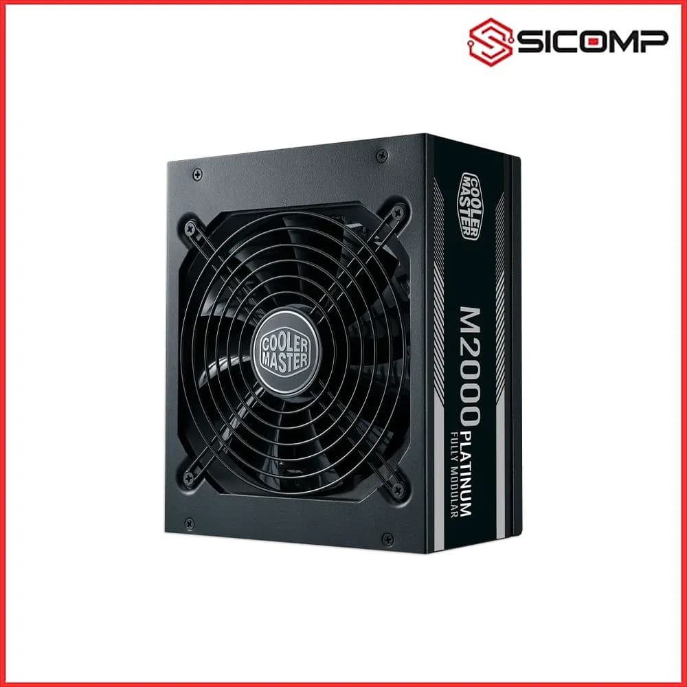 NGUỒN COOLER MASTER M2000 PLATINUM (2000W/ 80 PLUS PLATINUM/ FULL MODULAR)