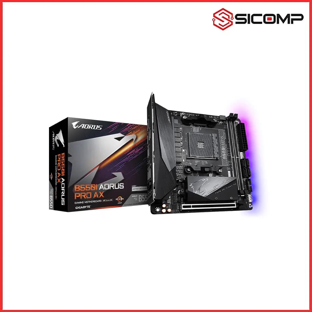 MAINBOARD GIGABYTE B550I AORUS PRO AX