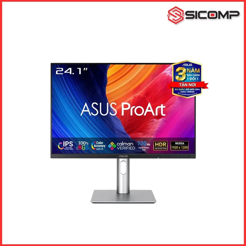 MÀN HÌNH ASUS PROART PA248QFV (24 INCH | WUXGA | IPS | 100HZ | 5MS)