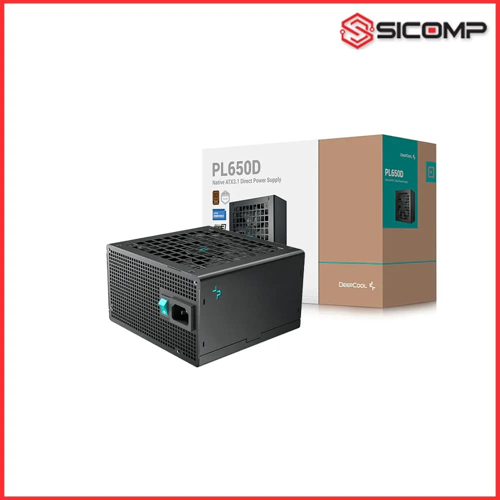NGUỒN DEEPCOOL PL650D (650W/ 80 PLUS BRONZE/ ATX 3.1)