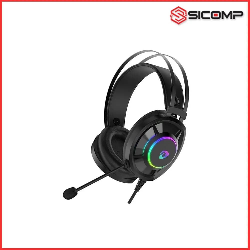 TAI NGHE DAREU EH469 7.1 RGB (KẾT NỐI USB, GIẢ LẬP 7.1, LED NHIỀU MÀU)