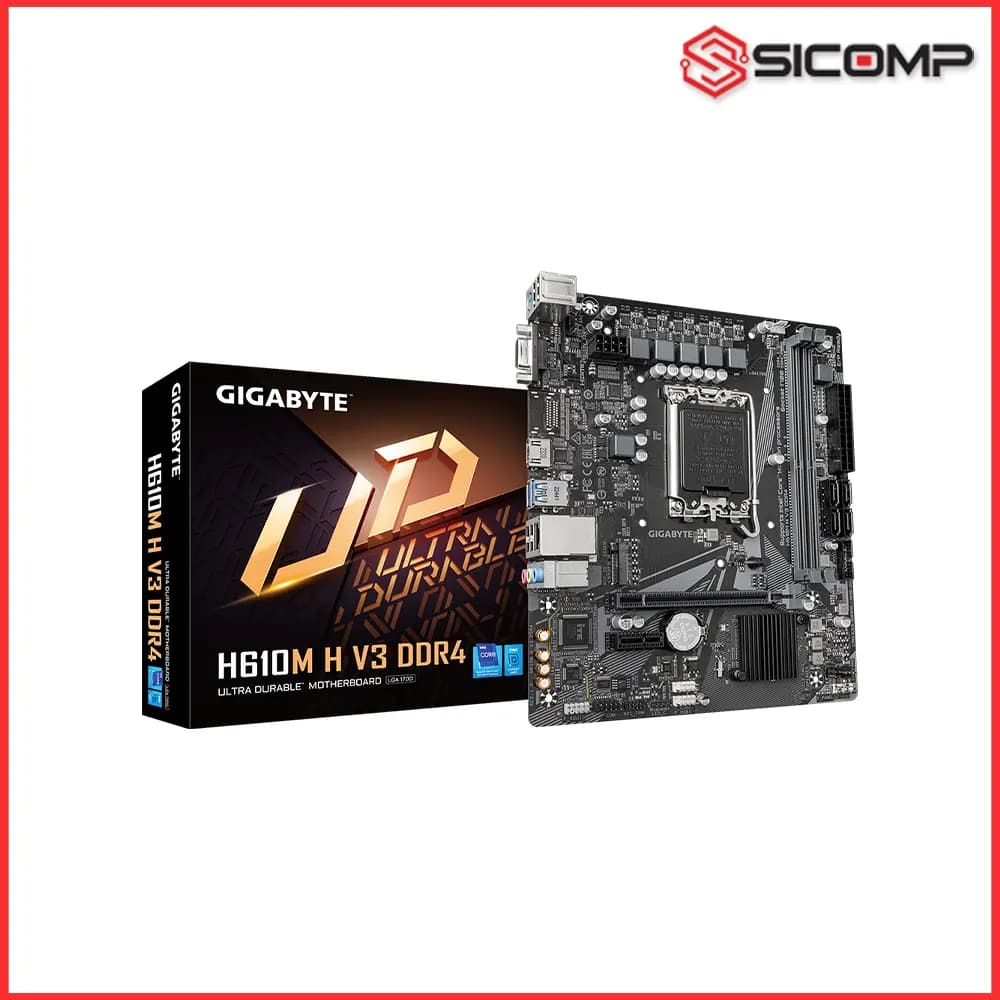 MAINBOARD GIGABYTE H610M H V3 DDR4