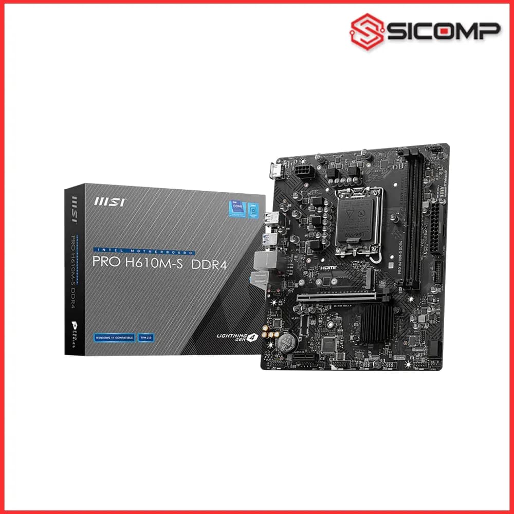 MAINBOARD MSI PRO H610M-S DDR4