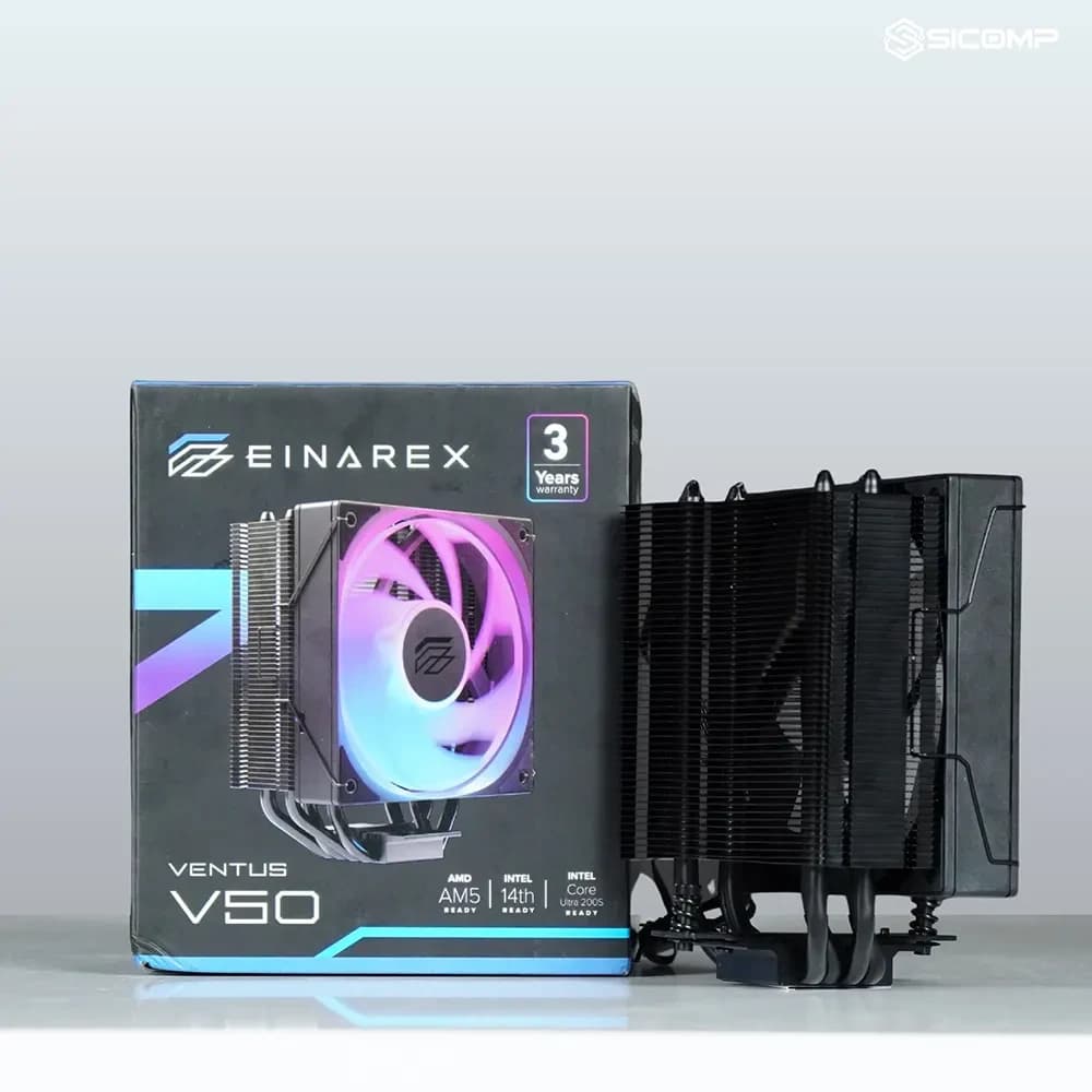 TẢN NHIỆT KHÍ EINAREX VENTUS V50 BLACK