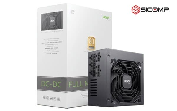 Đánh giá bộ nguồn Acer Gadget eMachines AC750 PCIe 5.0 – Làn gió mới trong thị trường nguồn máy tính