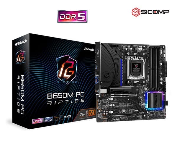 Đánh giá ASRock B650M PG Riptide – Làm gỏi Ryzen 9 7900X “dễ như ăn cháo”