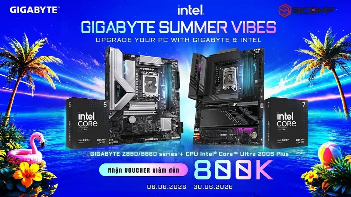Banner khuyến mãi Sicomp Computer – PC AI, Workstation, Server