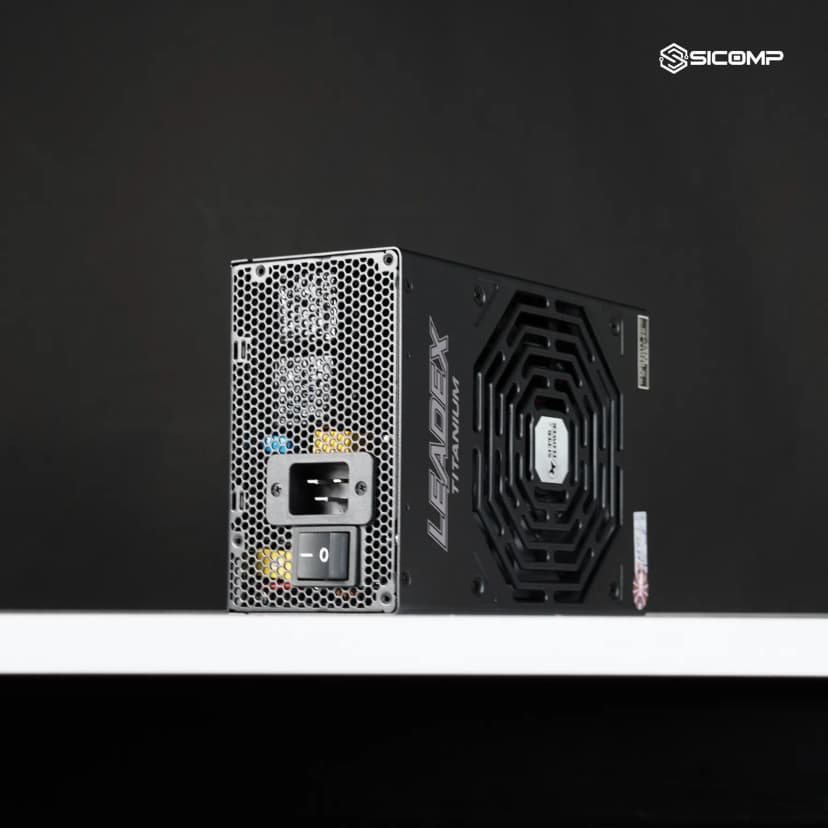 NGUỒN SUPER FLOWER LEADEX TITANIUM 1600W