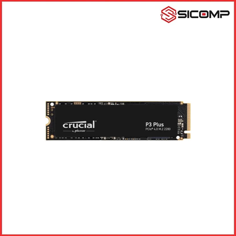 Ổ CỨNG SSD CRUCIAL P3 PLUS 1TB NVME PCIE GEN 4x4 M.2 2280