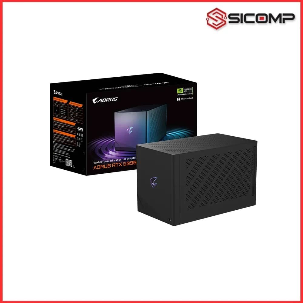 DOCK EGPU GIGABYTE AORUS RTX 5090 AI BOX GV-N5090IXEB-32GD