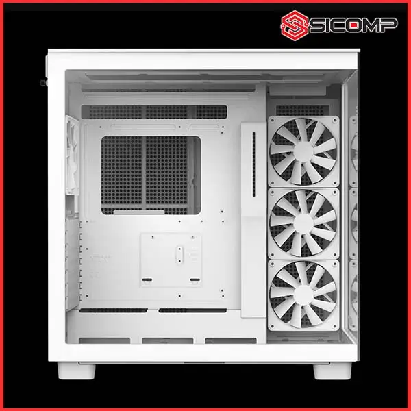 VỎ CASE NZXT H9 FLOW WHITE (ATX | MID TOWER | MÀU TRẮNG), Picture 4