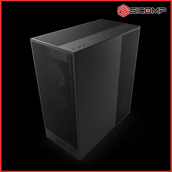 VỎ CASE NZXT H7 FLOW ALL BLACK (2024) (MID TOWER/ MÀU ĐEN), Picture 2