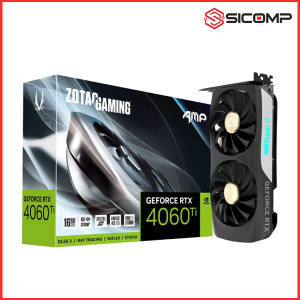 CARD MÀN HÌNH ZOTAC GAMING GEFORCE RTX 4060 TI 16GB AMP, Picture 1