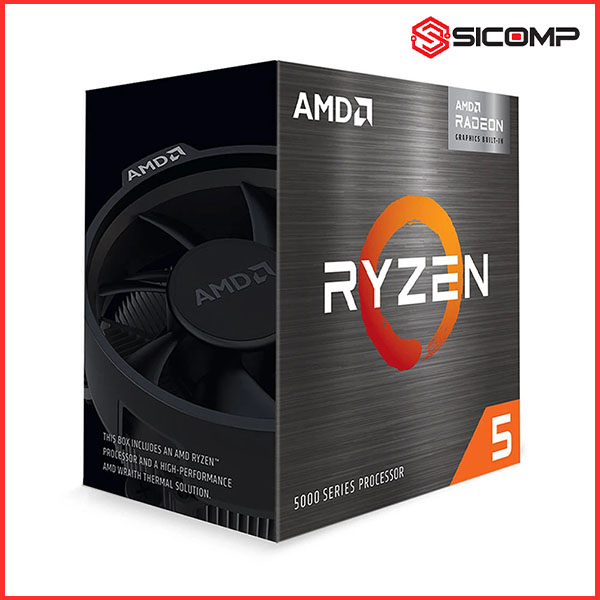 CPU AMD RYZEN 5 5600GT (3.6 GHZ UP TO 4.6 GHZ 19MB 6 CORES, 12 THREADS 65W, SOCKET AM4), Picture 1