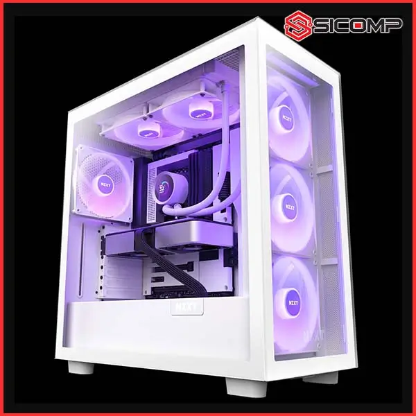TẢN NHIỆT NƯỚC AIO NZXT KRAKEN 280 RGB WHITE, Picture 6