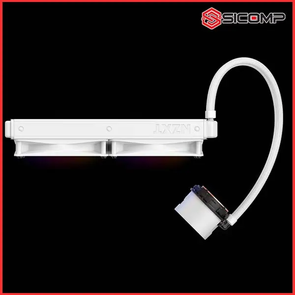 TẢN NHIỆT NƯỚC AIO NZXT KRAKEN 280 RGB WHITE, Picture 2