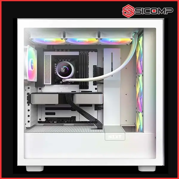 TẢN NHIỆT NƯỚC AIO NZXT KRAKEN 360 RGB WHITE, Picture 6